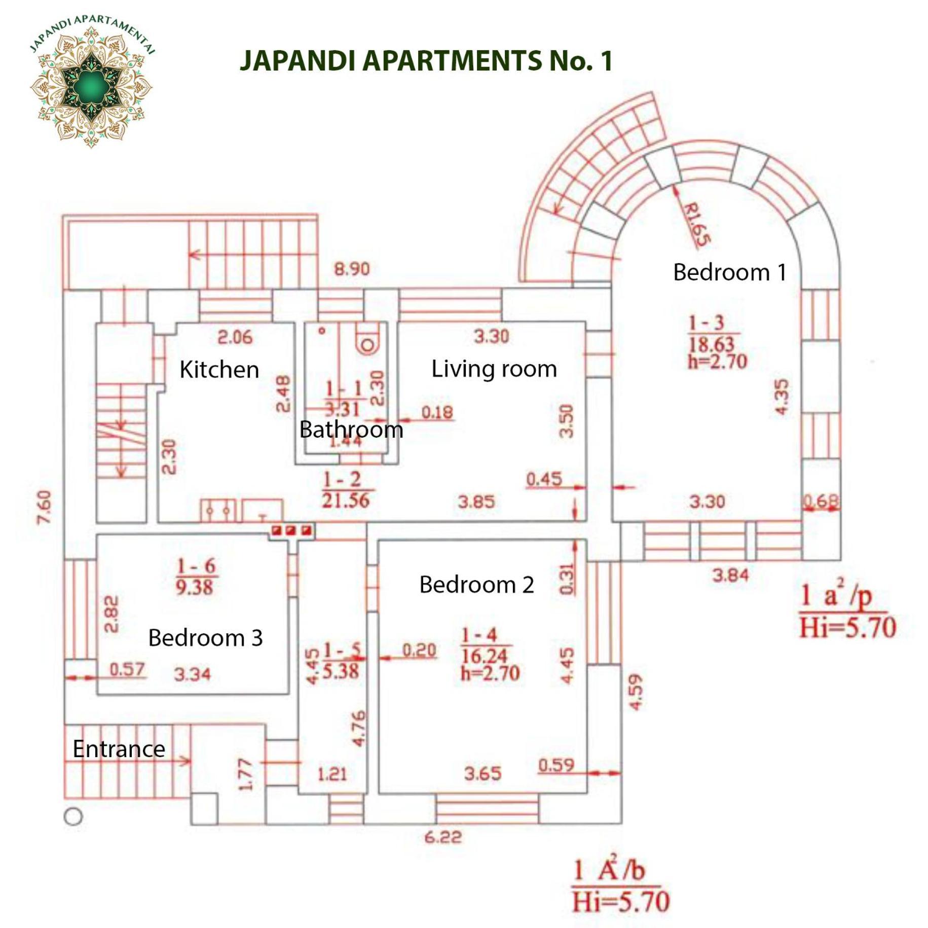 Japandi Apartamentai Kaunas Bagian luar foto